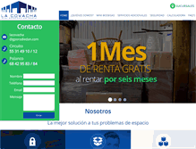 Tablet Screenshot of minibodegaslacovacha.com